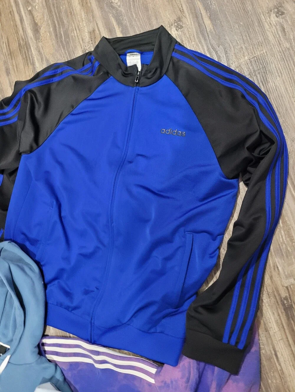 Lot of men's Adidas hoodie sweatshirt Track Jacket & shirts Sz XL